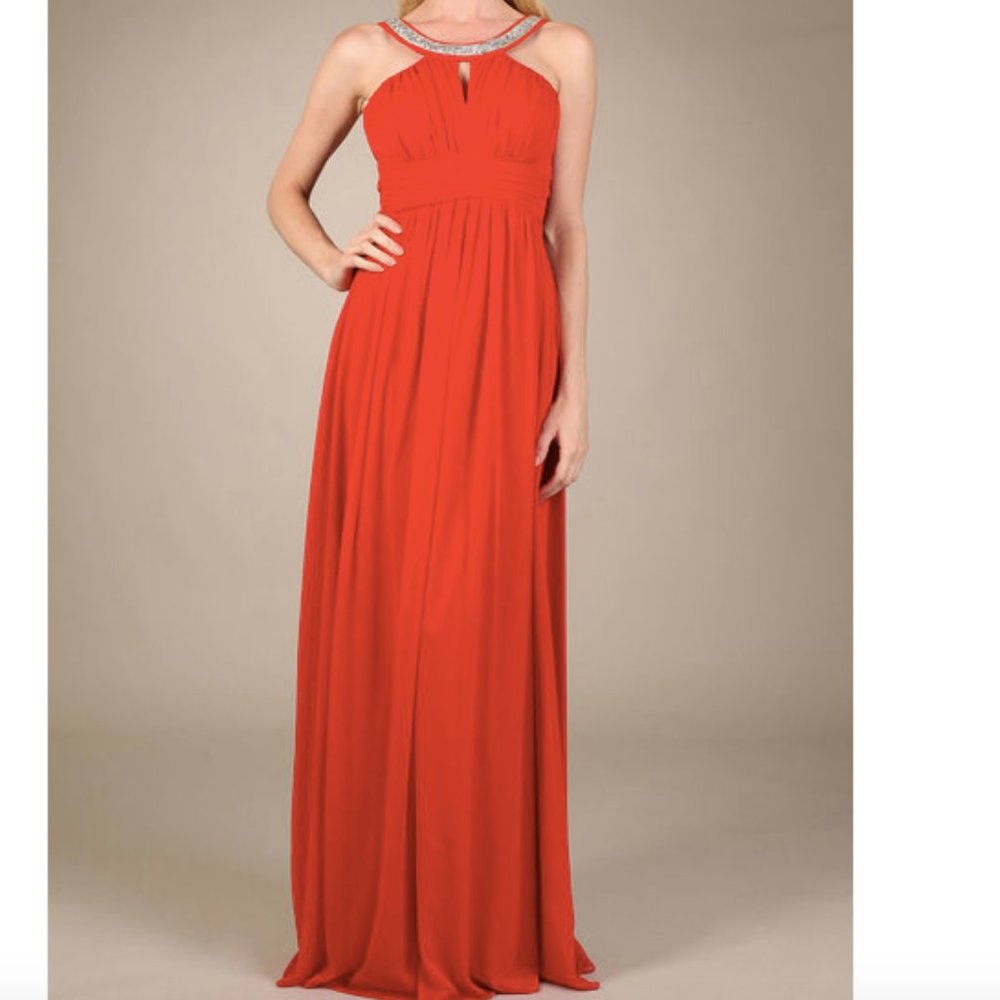 Fiesta Fashion Red Bridesmaid Dress 6048- Size 3x
